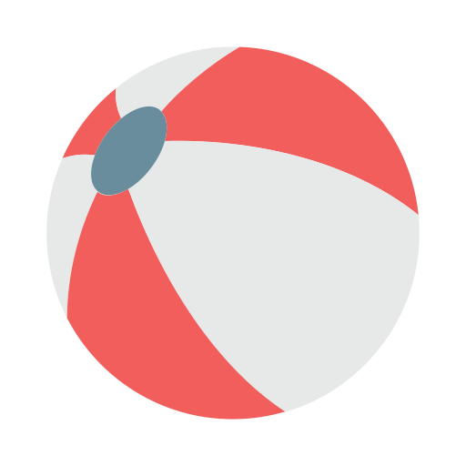 Beach Ball Generic Flat icon