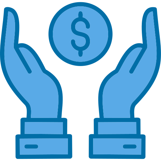 Financial Generic Blue icon