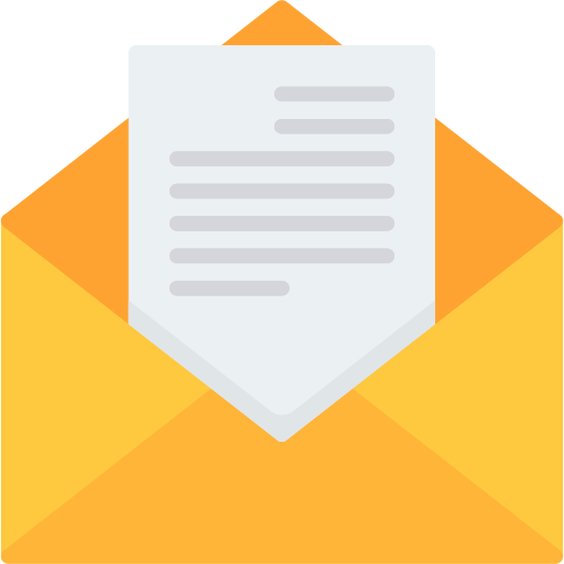 Cover letter Generic Flat icon