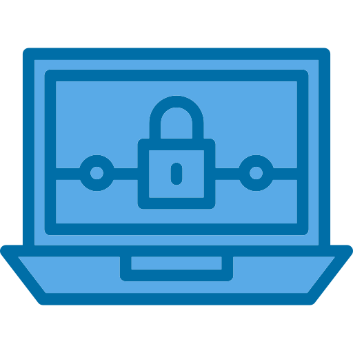 Ransomware Generic Blue icon