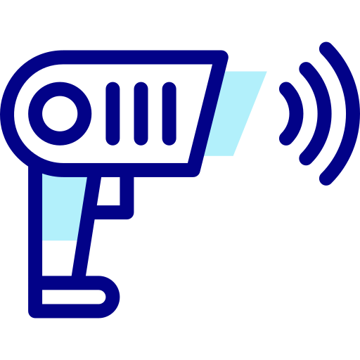 Barcode scanner Detailed Mixed Lineal color icon