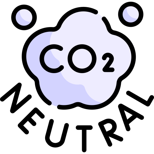 Углеродно-нейтральный Kawaii Lineal color иконка