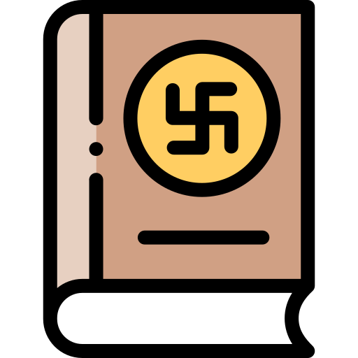 Hinduism Detailed Rounded Lineal color icon