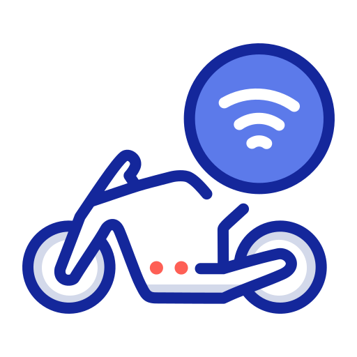 交通機関 Generic Blue icon