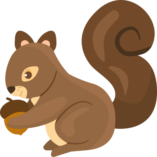 Squirrel Generic Flat icon