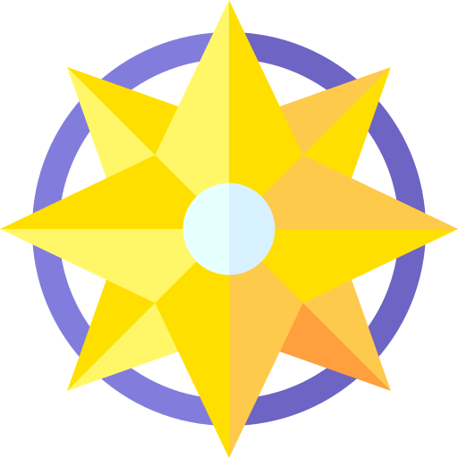 North Star Basic Straight Flat icon