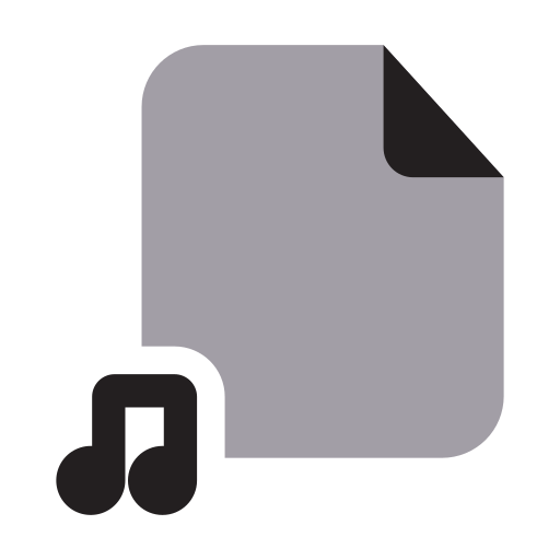 plik muzyczny Generic Grey ikona
