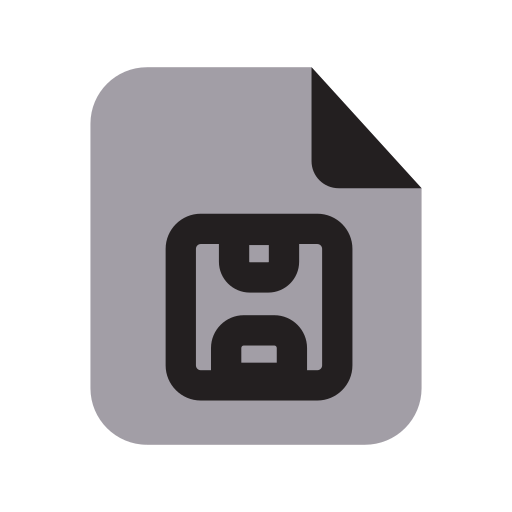 gerettet Generic Grey icon