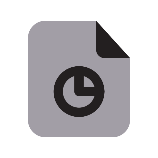 グラフ円 Generic Grey icon