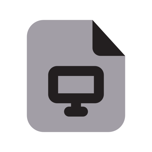 コンピューター Generic Grey icon