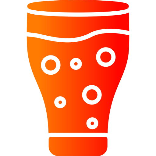 sok pomarańczowy Generic Flat Gradient ikona