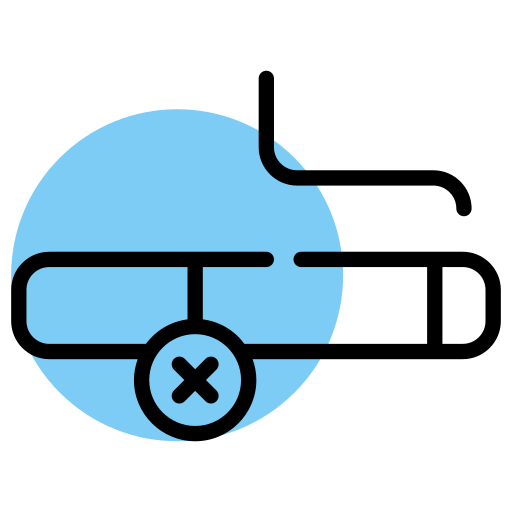 No smoking Generic Rounded Shapes icon