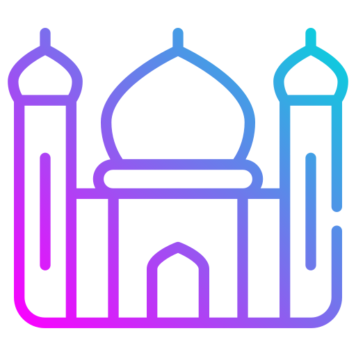 Mosque Generic Gradient icon