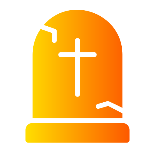 Grave Generic Flat Gradient icon