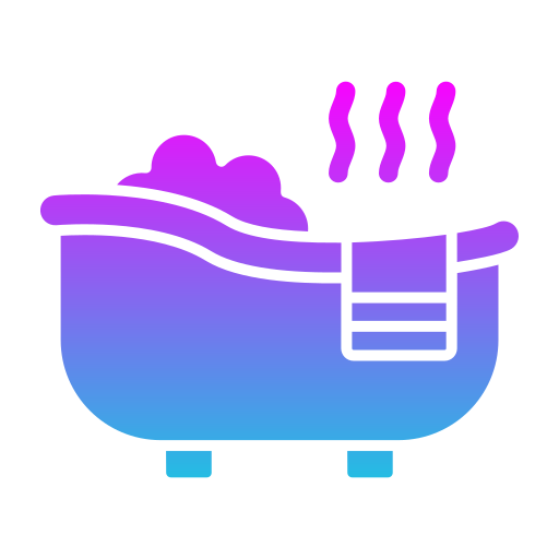 Hot Tub Generic Flat Gradient icon