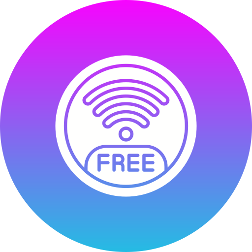 wifi gratis Generic Flat Gradient icona