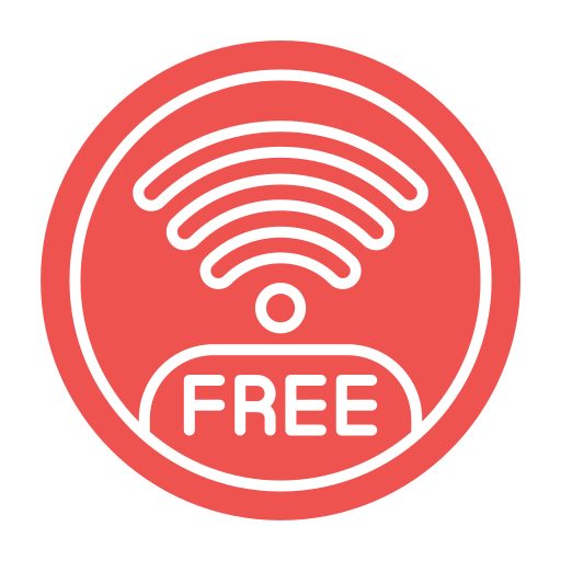 Free wifi Generic Simple Colors icon