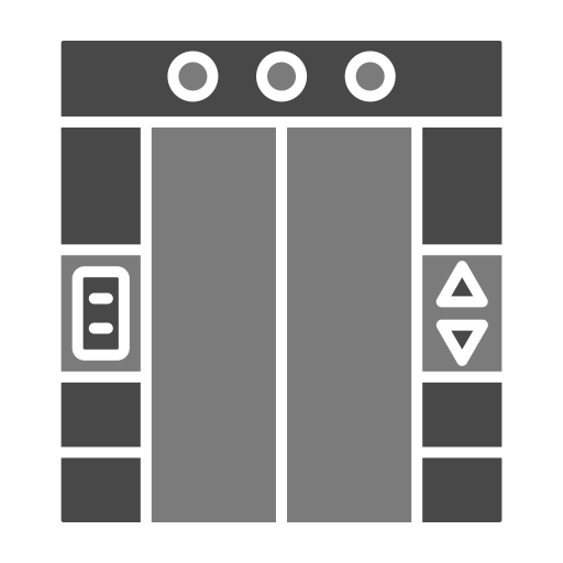 엘리베이터 Generic Grey icon