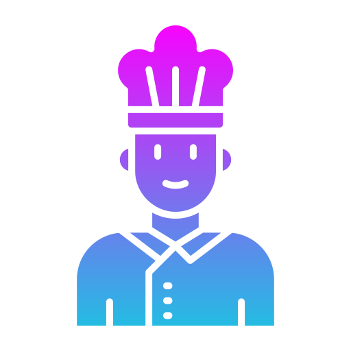 szef kuchni Generic Flat Gradient ikona