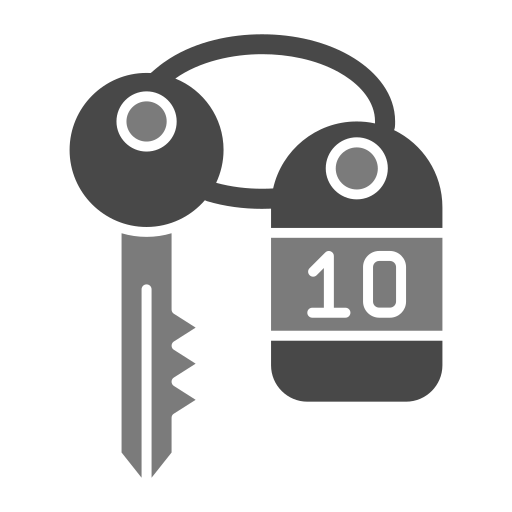 Ключ от комнаты Generic Grey иконка