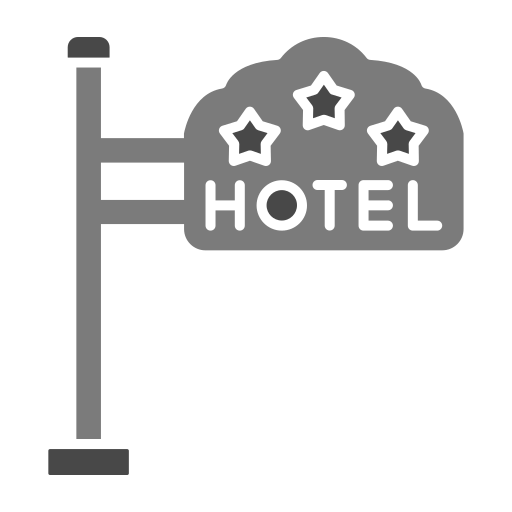 segno dell'hotel Generic Grey icona