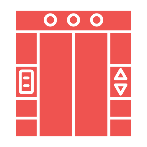 エレベーター Generic Simple Colors icon