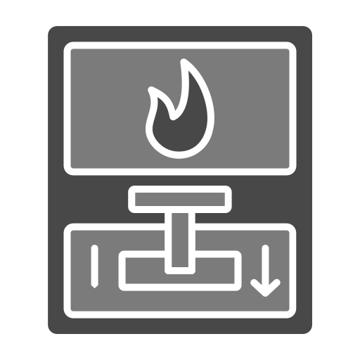 alarm przeciwpożarowy Generic Grey ikona