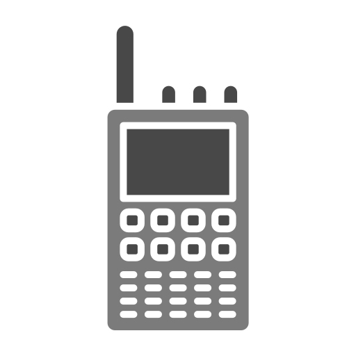 walkie-talkie Generic Grey icono