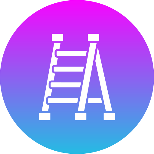 Ladder Generic Flat Gradient icon