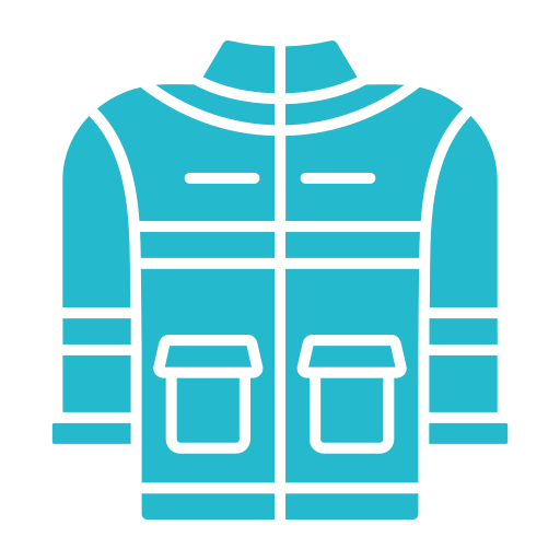 Jacket Generic Simple Colors icon
