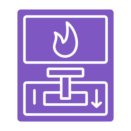 alarm przeciwpożarowy Generic Simple Colors ikona