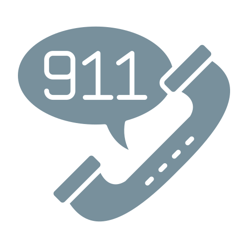 911 zadzwoń Generic Simple Colors ikona