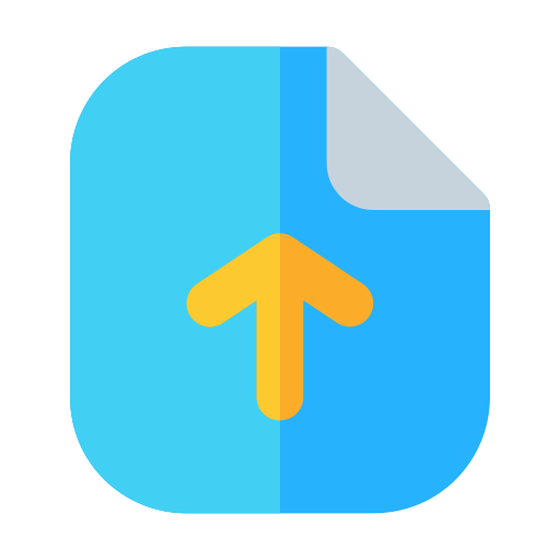 Upload file Generic Flat icon