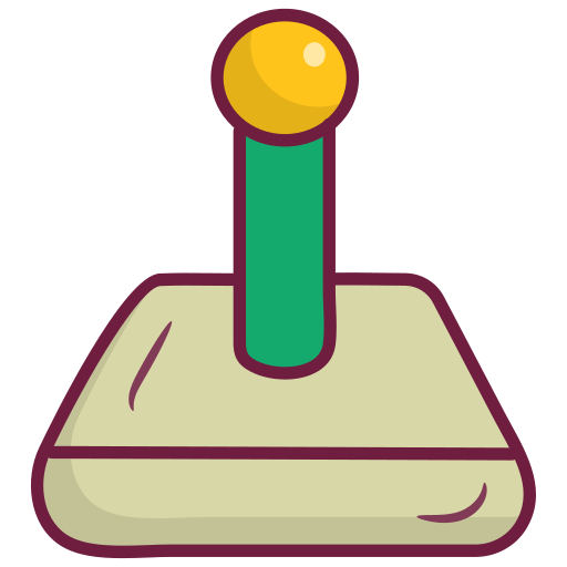 joystick Generic Hand Drawn Color icon