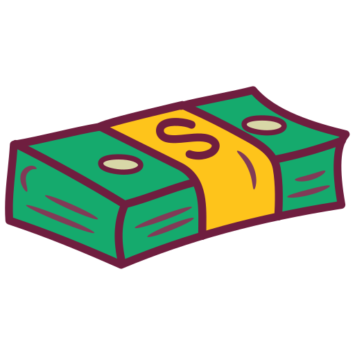 geld Generic Hand Drawn Color icoon