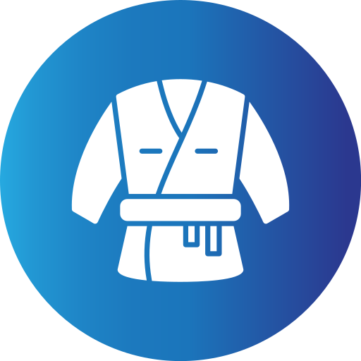 kimono Generic Blue icono