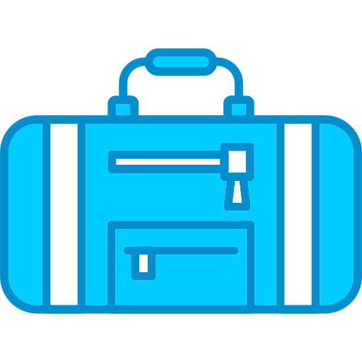 Sport bag Generic Blue icon