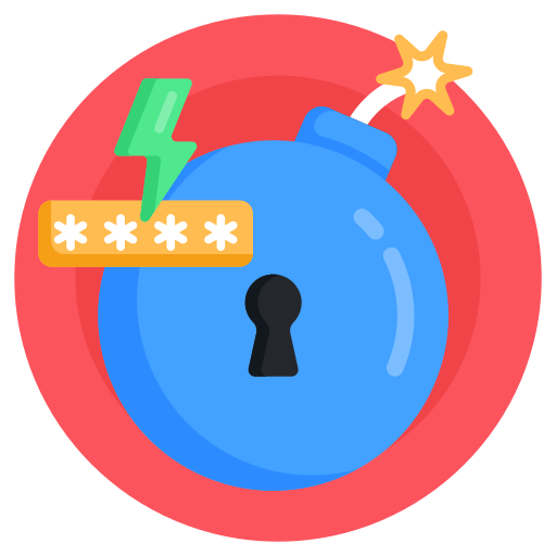 サイバー攻撃 Generic Circular icon