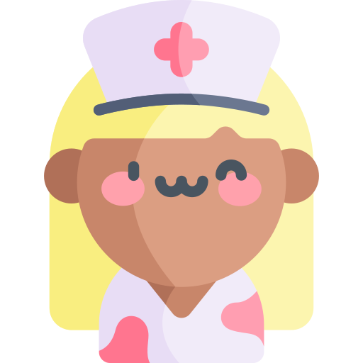 看護婦 Kawaii Flat icon