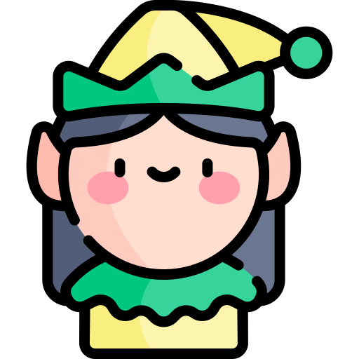 Elf Kawaii Lineal color icon