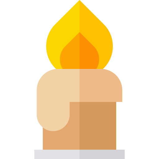 candle Basic Straight Flat icon