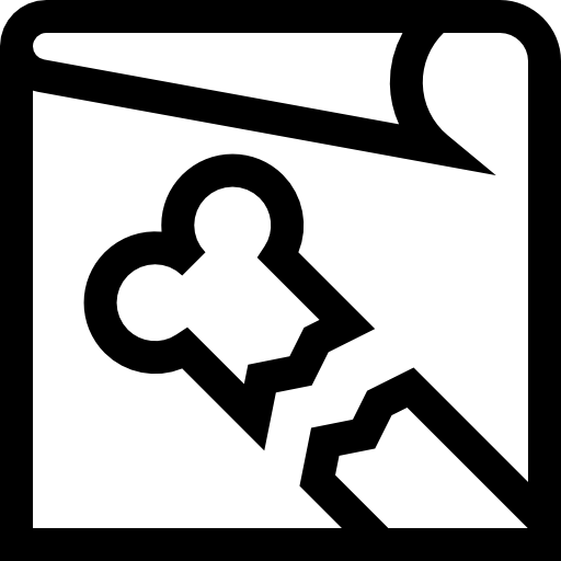 X ray Basic Straight Lineal icon