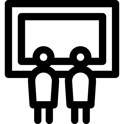 malerei Basic Rounded Lineal icon