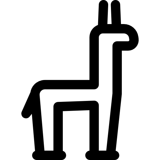 アルパカ Basic Rounded Lineal icon