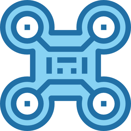 drone Accurate Blue icona