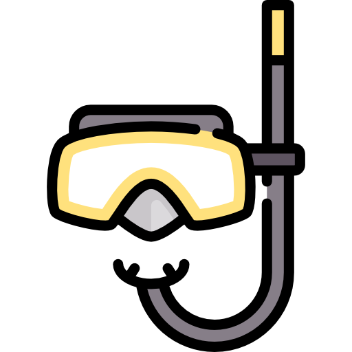 Diving mask Special Lineal color icon