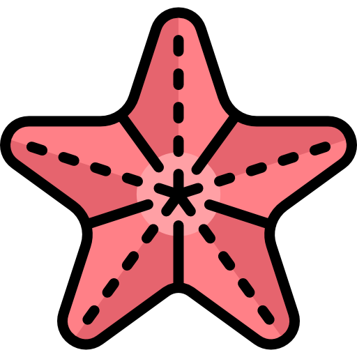 Étoile de mer Special Lineal color Icône