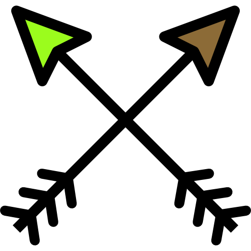 Диагональные стрелки Darius Dan Lineal Color иконка