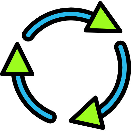 Recycle Darius Dan Lineal Color icon