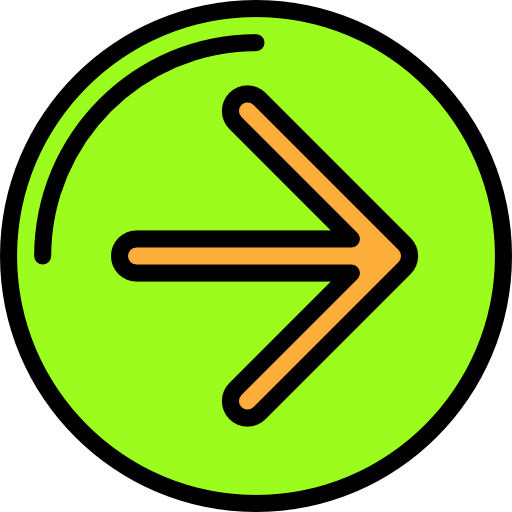 Right arrow Darius Dan Lineal Color icon